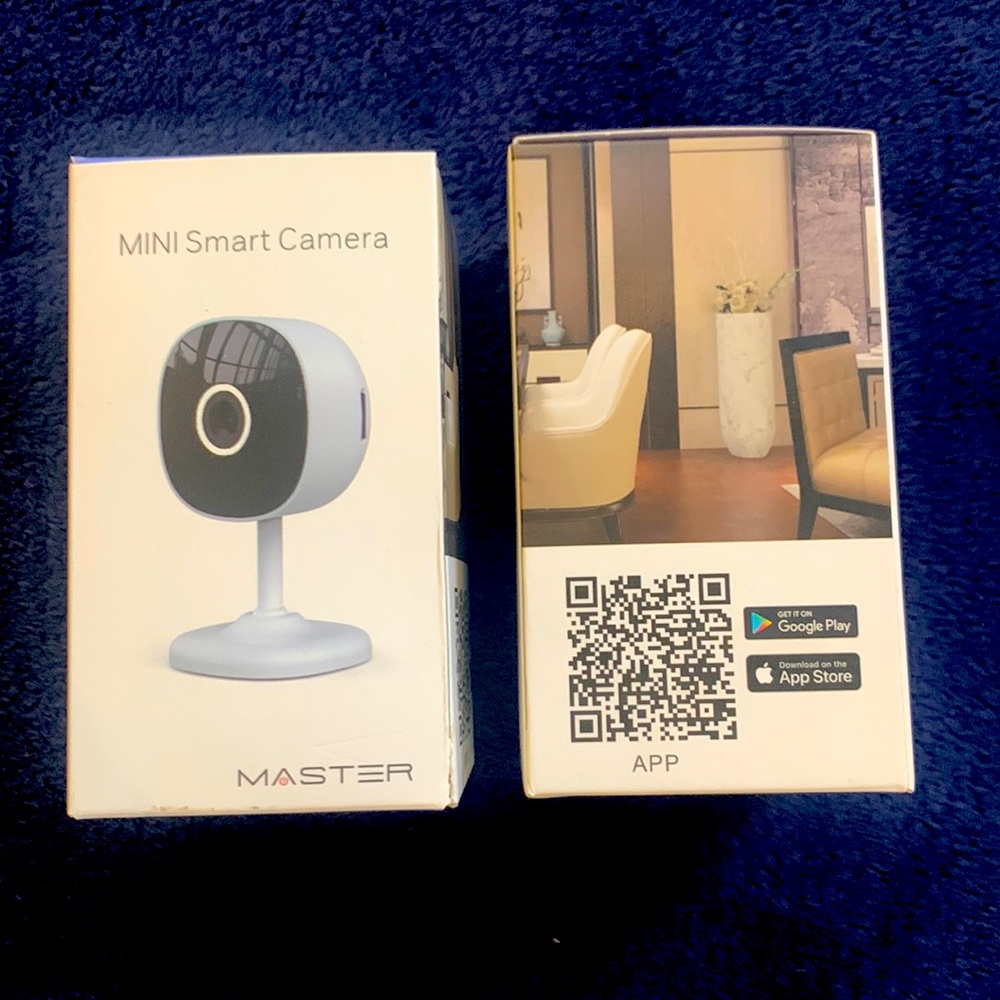 NEW! 2 MASTER Mini Smart Cameras